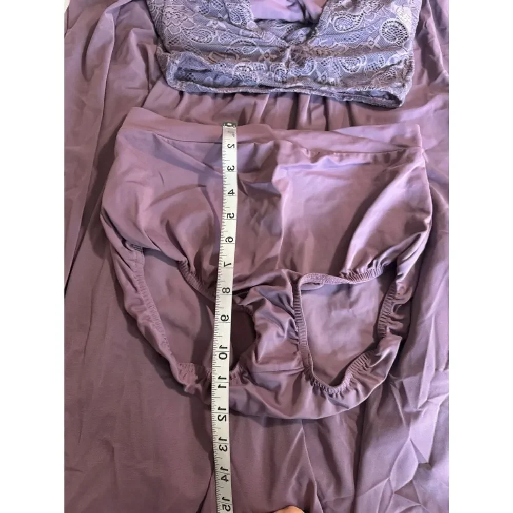 Kelle dance lyrical costume purple lace WILD IS THE WIND skirt top 4309 2895 MA